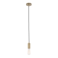 ITALUX - Suspension filaire MODERNA 1xE27/60W/230V bronze