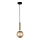 ITALUX - Suspension filaire RAVENA 1xE27/5W/230V laiton