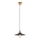 ITALUX - Suspension filaire VERDA 1xE27/40W/230V d. 26 cm noir