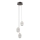 ITALUX - Suspension LED sur câble ALANI 3xLED/5W/230V 3000K noir/doré