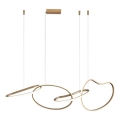 ITALUX - Suspension LED sur câble FONTE LED/60W/230V 3000/4000/6000K dorée