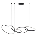 ITALUX - Suspension LED sur câble FONTE LED/60W/230V 3000/4000/6000K noire