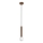 ITALUX - Suspension sur câble FILANO 1xG9/5W/230V marron