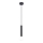 ITALUX - Suspension sur câble FILANO 1xG9/5W/230V, noire