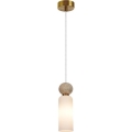 ITALUX - Suspension sur câble SANTOS 1xG9/40W/230V dorée