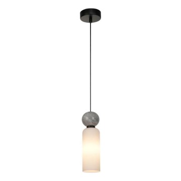 ITALUX - Suspension sur câble SANTOS 1xG9/40W/230V noire