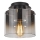 ITALUX - Verre de rechange pour suspension, lampadaire et plafonnier JAVIER E27 gris