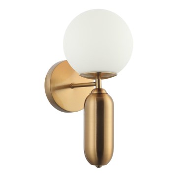 ITALUX - Wandlamp ALDEVA 1xE27/40W/230V goudkleurig