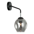 ITALUX - Wandlamp BORGO 1xE27/40W/230V zwart