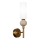 ITALUX - Wandlamp SANTOS 1xG9/40W/230V goudkleurig