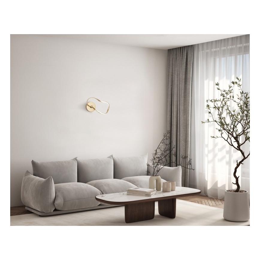 ITALUX - LED wandlamp AMAYA LED/20W/230V goudkleurig