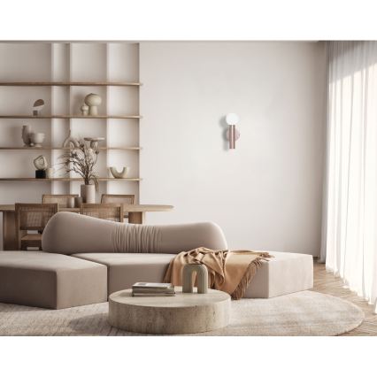 ITALUX - Wandlamp FILANO 1xG9/5W/230V rosegoud