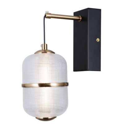 ITALUX - LED-wandlamp ALANI LED/6W/230V 3000K zwart/goud