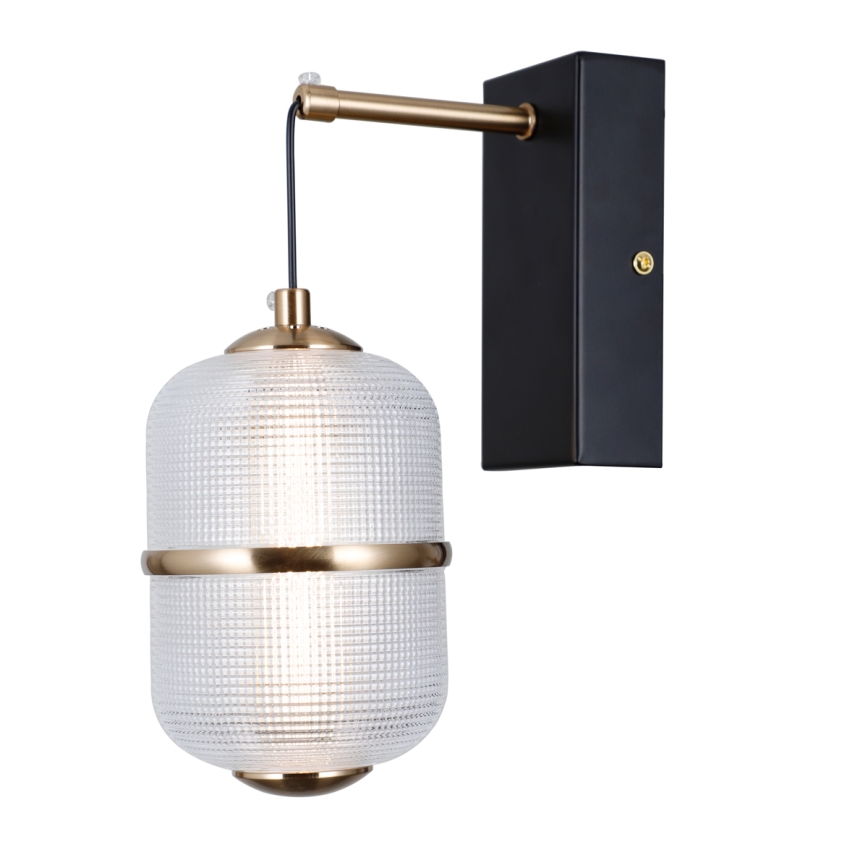 ITALUX - LED-wandlamp ALANI LED/6W/230V 3000K zwart/goud