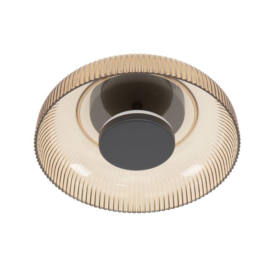 ITALUX - LED plafondlamp PASSO LED/8W/230V 3000K Ø 25 cm rookbeige