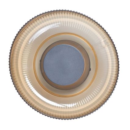 ITALUX - Plafonnier LED PASSO LED/8W/230V 3000K Ø 25 cm beige fumé