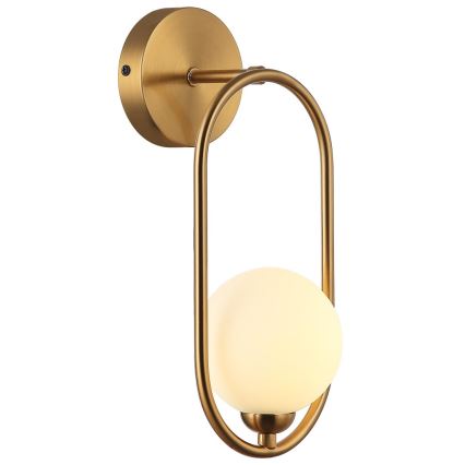 ITALUX - Wandlamp LUPUS 1xG9/25W/230V goud