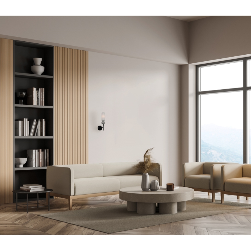 ITALUX - Applique murale SANTOS 1xG9/40W/230V noire