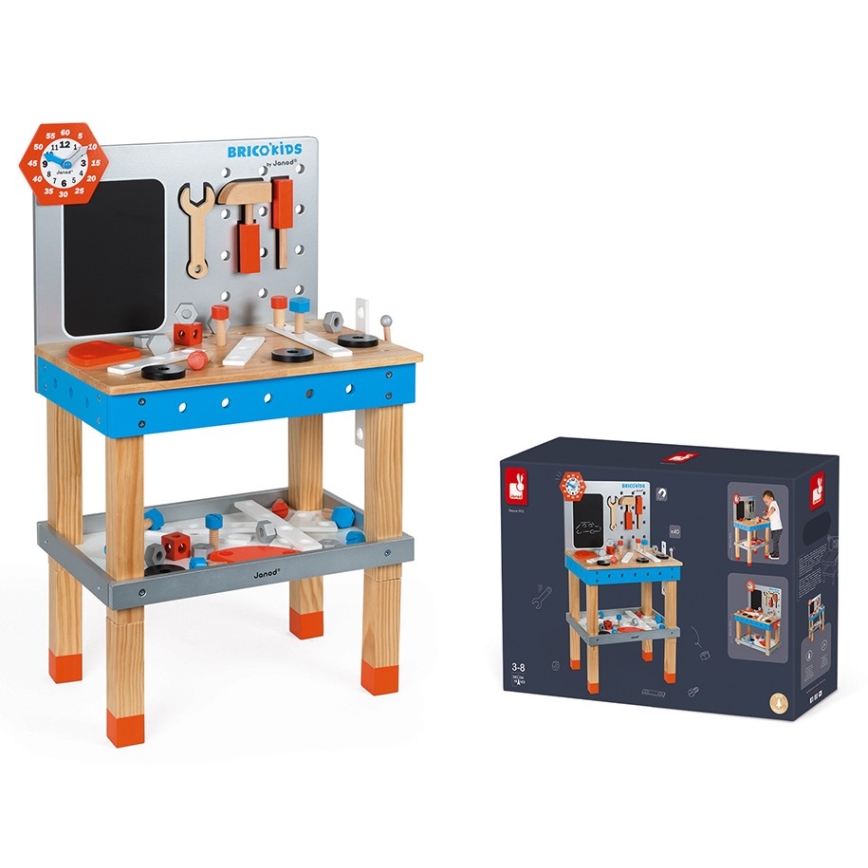 Janod - Atelier pour enfant avec outils BRICOKIDS