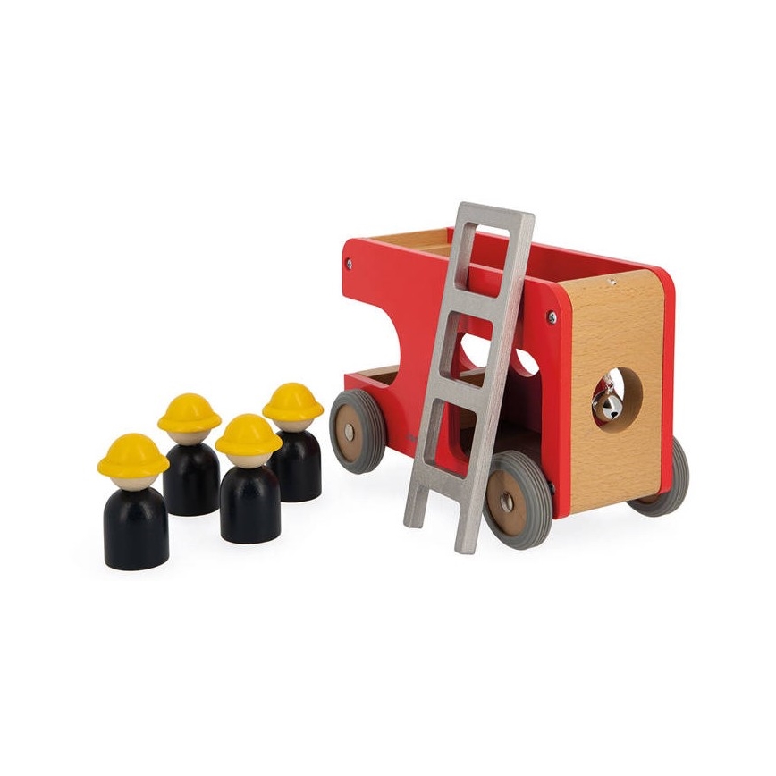 Janod - Camion de pompier en bois BOLID