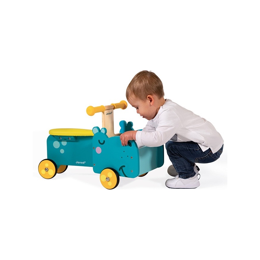 Janod - Draisienne pour enfant hippopotame