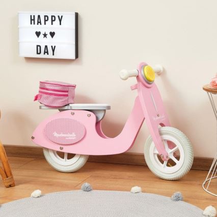 Janod - Draisienne pour enfant VESPA rose