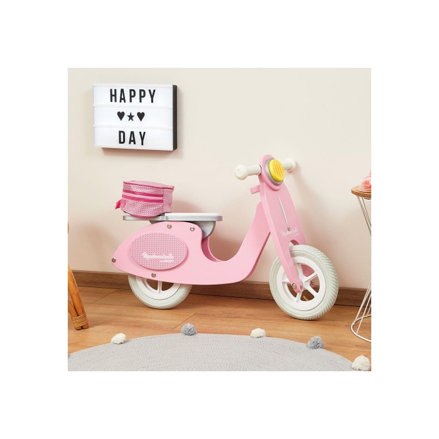 Janod - Draisienne pour enfant VESPA rose