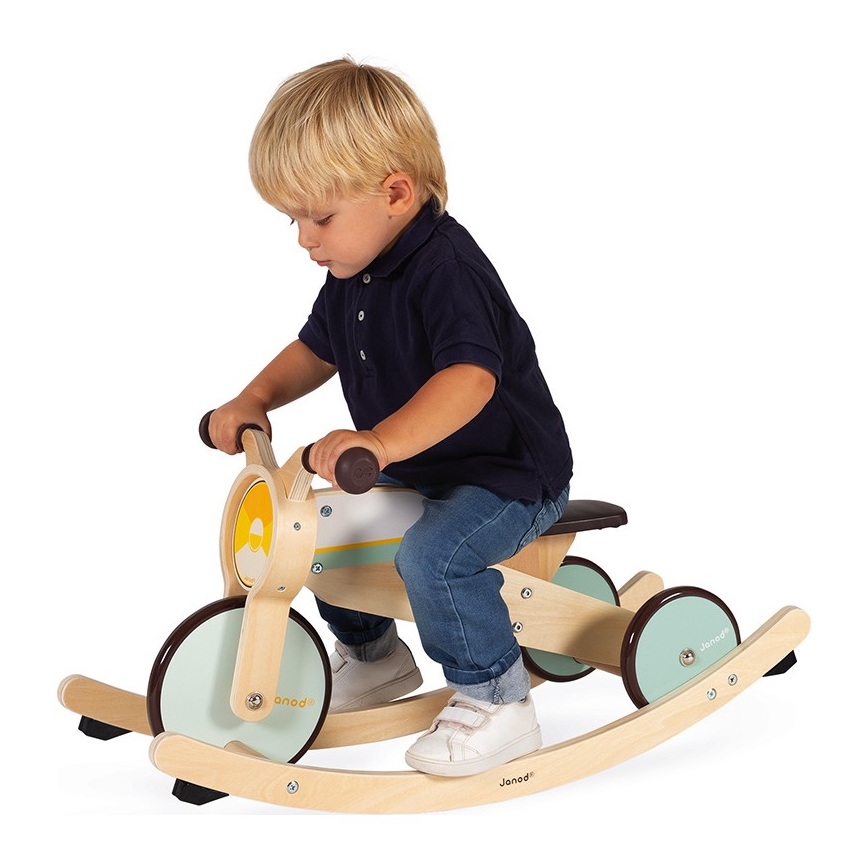 Janod - Enfant draisienne en bois 2en1