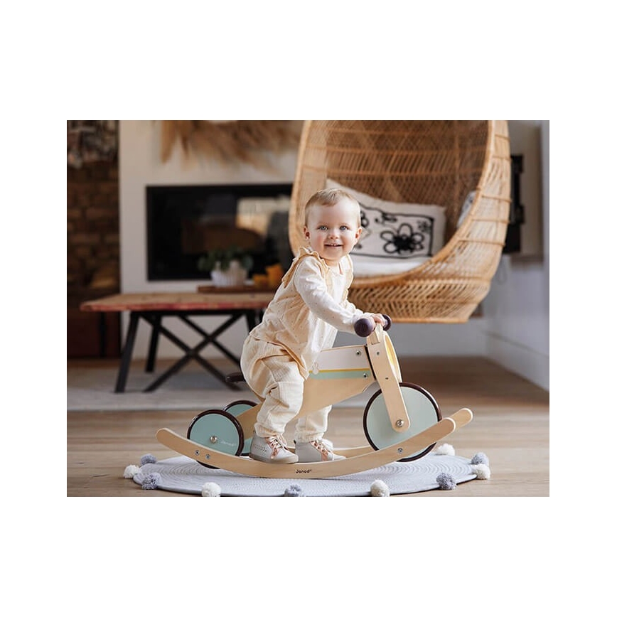 Janod - Houten loopfiets 2-in-1 voor kinderen