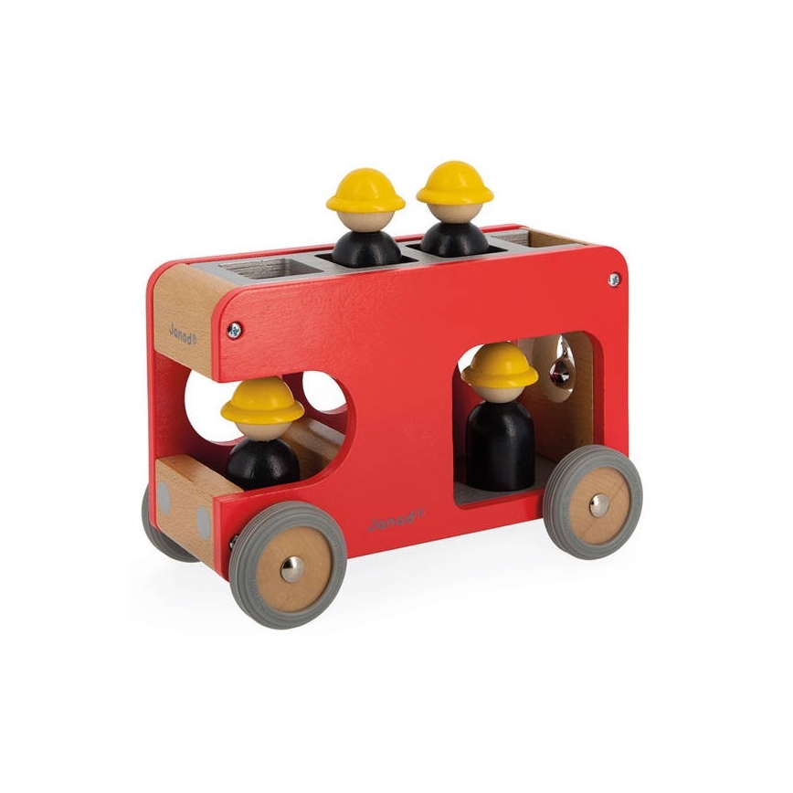 Janod - Houten brandweerwagen BOLID