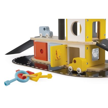 Janod - Houten garage BOLID
