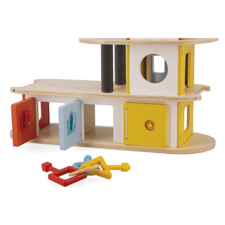 Janod - Houten garage BOLID