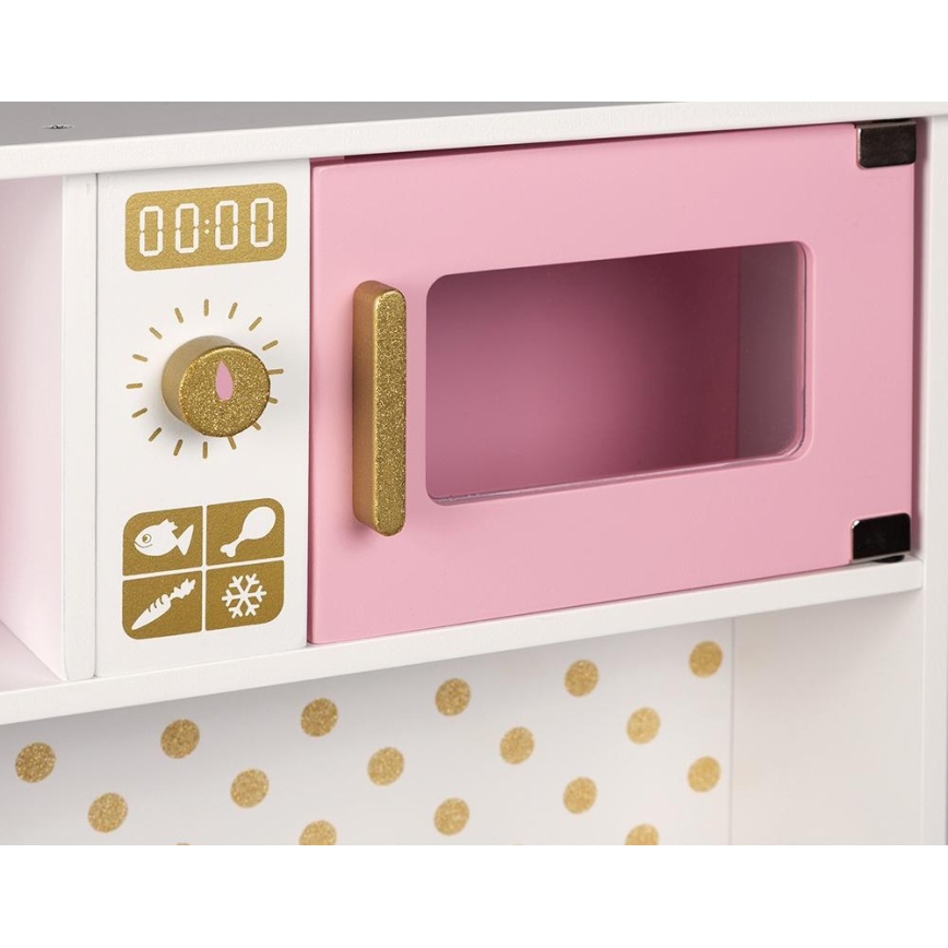 Janod - Houten keuken met LED kookplaat CANDY CHIC
