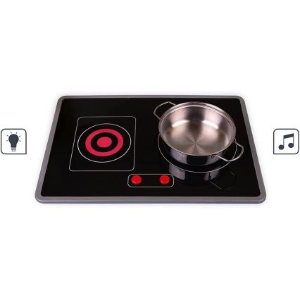 Janod - Houten keukentje met LED kookplaat MOZAIC 2xLR6