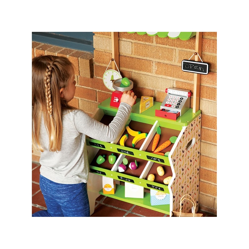 Janod - Houten winkel met kassa