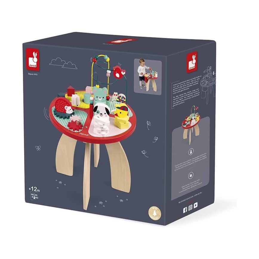 Janod - Interactieve kindertafel BABY FOREST