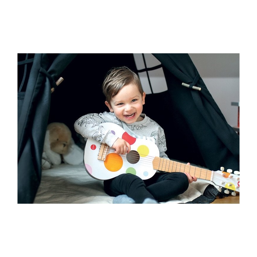 Janod - Kindergitaar CONFETTI 6 snaren