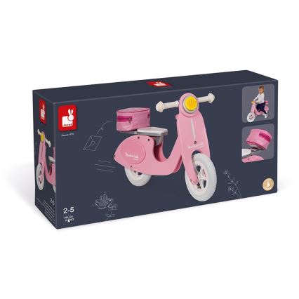 Janod - Kinderloopfiets VESPA roze