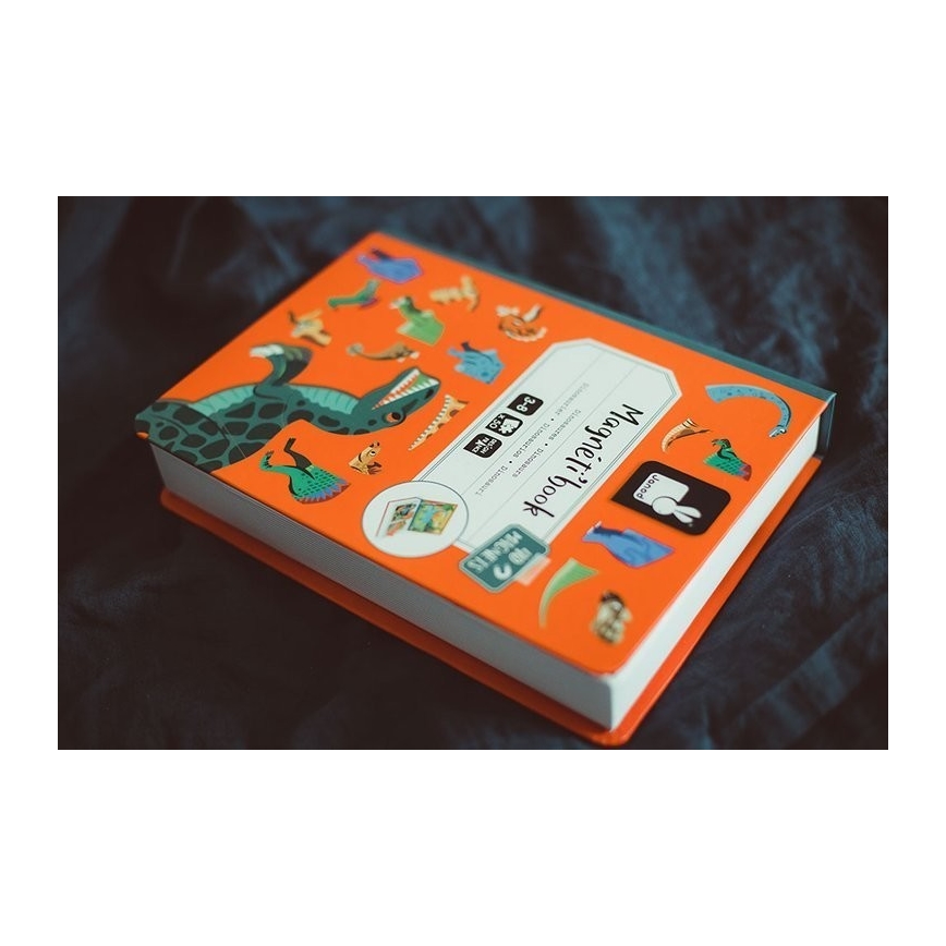 Janod - Kit interactif magnétique MAGNETIBOOK dinosaures