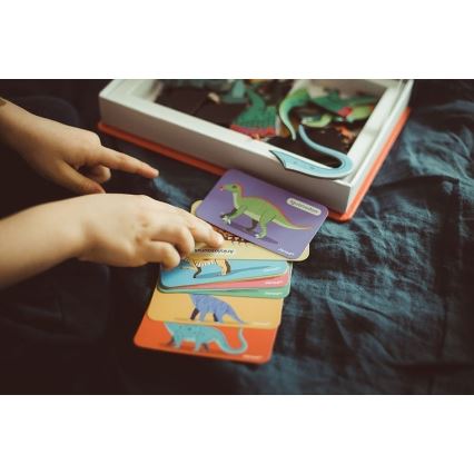 Janod - Kit interactif magnétique MAGNETIBOOK dinosaures