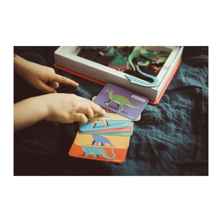 Janod - Kit interactif magnétique MAGNETIBOOK dinosaures