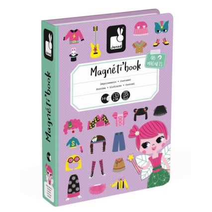 Janod - Kit interactif magnétique MAGNETIBOOK fille