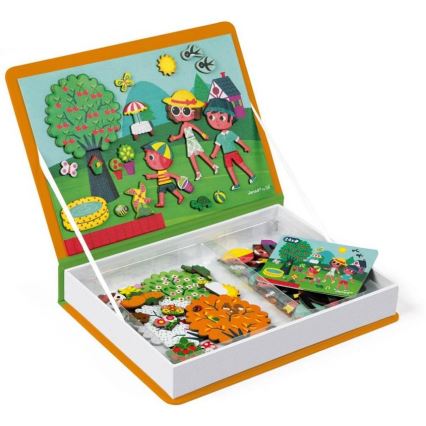 Janod - Kit interactif magnétique MAGNETIBOOK saisons de l'année