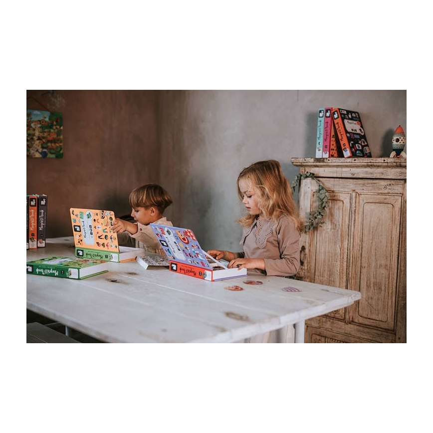 Janod - Kit magnétique interactif MAGNETIBOOK animaux
