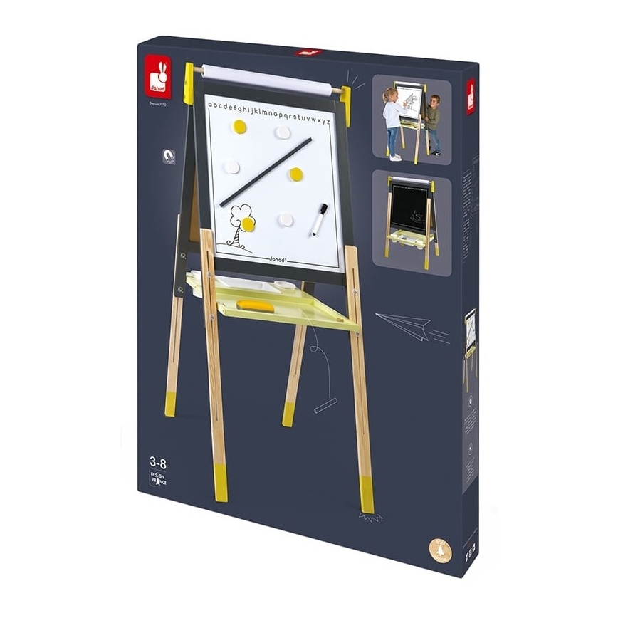 Janod - Magnetisch bord grijs