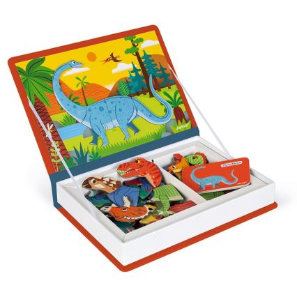 Janod - Magnetische interactieve set MAGNETIBOOK dinosaurussen