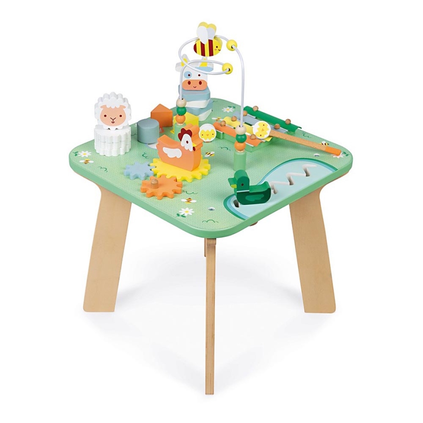 Janod - Table interactive pour enfant prairie