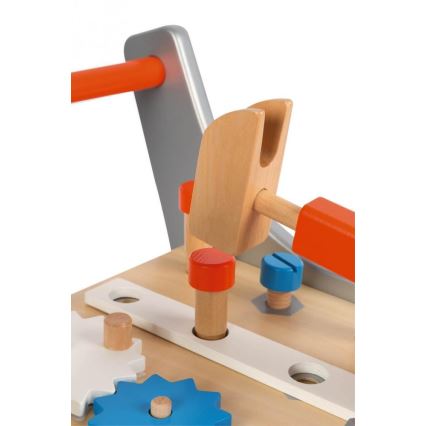 Janod - Trotteur en bois avec outils BRICOKIDS