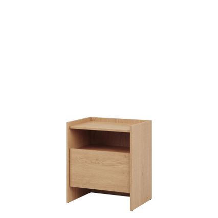 JAPANDI nachtkastje 60x53 cm Cremona eik