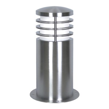 Jardin Zone - Lampadaire extérieur SANDBANKS 1xE27/60W/230V IP44 chrome mat